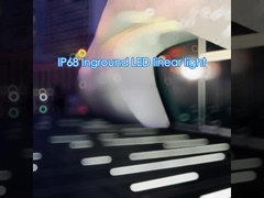 Đèn cầu thang tuyến tính chống nước IP67 Đèn mặt đất LED 1000mm Đèn mặt đất