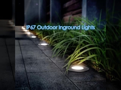24V DC LED Deck Post Light Waterproof Recessed 6W LED ngoài trời Đèn mặt đất