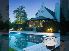 Mới đến IP68 chống nước thép không gỉ 316L Đèn hồ bơi chìm 6W Đèn LED màu trắng