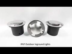 Vỏ mặt thép không gỉ Khả năng chịu tải mạnh Underground Light Waterproof For Garden