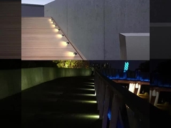 IP67 Đèn mặt đất thô sâu 12V 24V Đèn sàn chống nước Đèn mặt đất thâm nhập