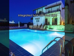 JPY160-AC Đèn dưới nước siêu mỏng 32mm 10W AC12V