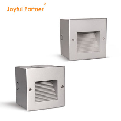 Đèn tường âm bậc thang nhôm vuông 3w DC 24v  Chất liệu nhôm cho nội thất phong cách