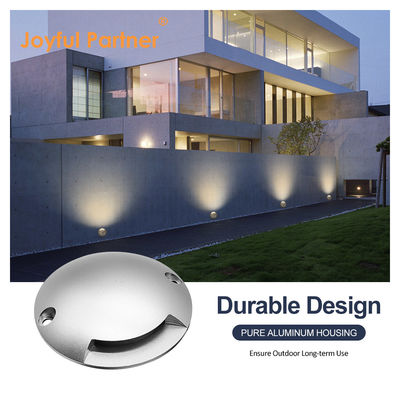 Giá tốt nhất Phòng chống tia UV Anodized DC12V thân nhôm 1W 2W Bạch Cover Recessed Step Light