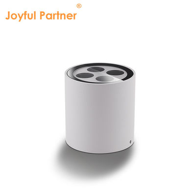 Trần nhà trong nhà ngoài trời IP65 8w Bề mặt gắn hình xi lanh lạnh Trắng 4000K đèn LED lên Chứng chỉ CE ROHS