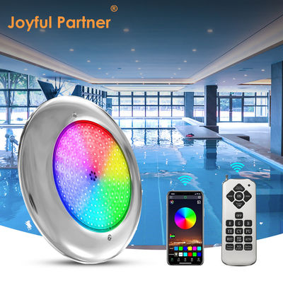 Đèn hồ bơi LED PAR56 18W-35W IP68 chống nước AC12V thép không gỉ