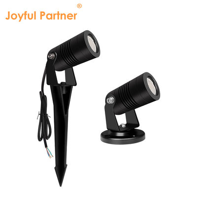 Joyful Partner Led Garden Spotlights ngoài trời 6W COB DC12V / DC24V 3000K Đen ấm cho lối đi đường lối vườn