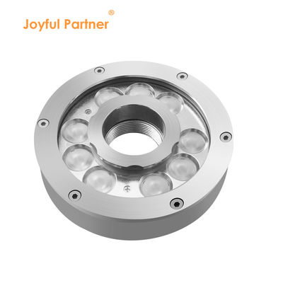 DC24V chống nước RGB LED Ring màu sắc ống phun đèn dưới nước Light Fountain 9W & 27W IP68 xếp hạng