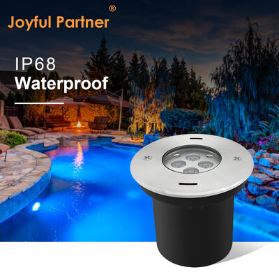 Ánh sáng ngầm dưới nước 316 mặt thép không gỉ Vật liệu cấp hải quân với đường kính 110MM