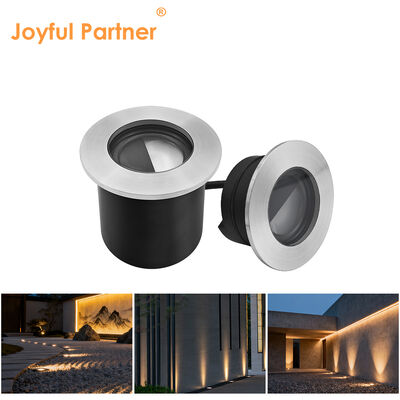 Đèn LED bên ngoài được chôn cất 316 Inox Front Cover Waterproof IP67 4W Cree LED Diameter 80MM