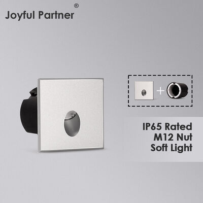 Đèn tường LED 3W ngoài trời nhôm màu trắng IP65 cho con đường và bậc thang