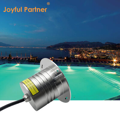 Đèn hồ bơi dưới nước DC24V Nhà máy OEM ODM Thép không gỉ 316 ĐK 110MM Công suất cao