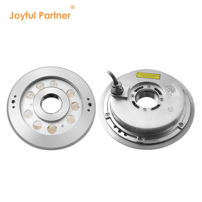 chất lượng  Stainless Steel Submersible LED Fountain Light 9x2W RGB LED color IP68 DC24V CE Certificated nhà máy sản xuất