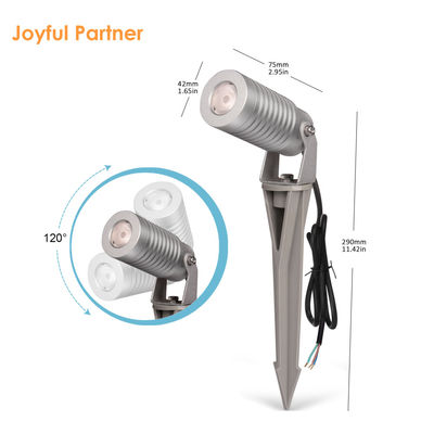 DC 24V 10W Led Spot Spike Yard Light RGBW 4in1 Đèn ngoài không thấm nước di động