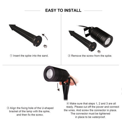 Đèn đèn LED ngoài trời chống nước IP66 14W COB Đèn sân vườn