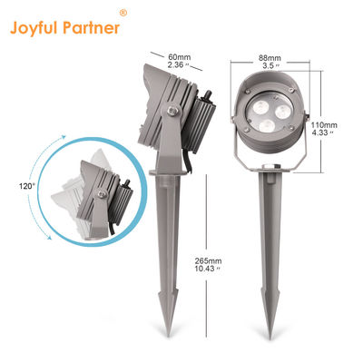 IP65 12V DC Dimming trang trí đèn chiếu sáng LED Aluminium ngoài trời đèn cảnh quan