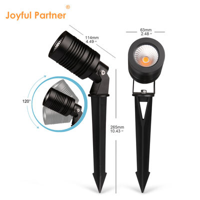 Đèn cảnh quan có thể điều chỉnh 10W 24V hoặc 100 ~ 240VAC RGBW Cơ thể nhôm 4in1 cho đường sân