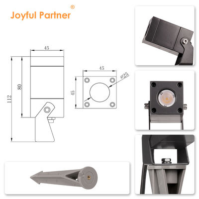 Kiểm soát nước IP65 đèn LED cảnh quan Spot Light Patio Pathway Outdoor Spike Garden Lights