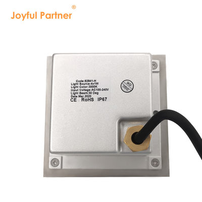 Đèn sàn LED ngoài trời có thể điều chỉnh dưới lòng đất cho đường lái xe đường đi cảnh quan