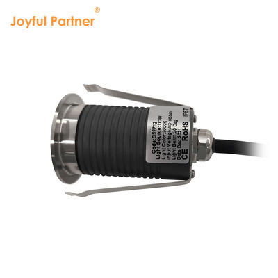 Ánh sáng sàn mini 12V 24V 1W 2W LED đơn màu DIA 38MM Cho Quảng trường vườn