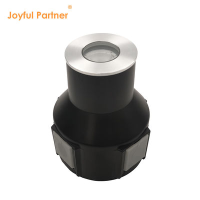 Ánh sáng chôn đất LED thép không gỉ 316 1w 2w 3w DC 24v Với hộp hậu nhựa cho cảnh quan