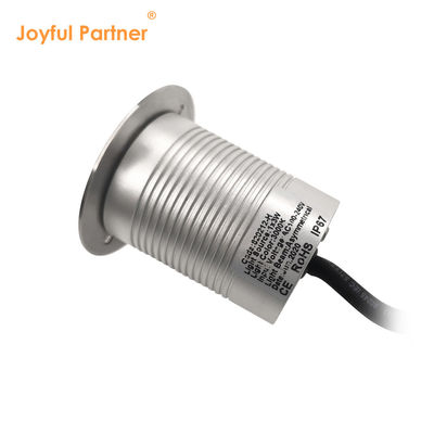 Trong mặt đất Recessed ánh sáng 1W 2W 3000k ấm trắng IP67 Tốt phân tán nhiệt Cơ thể nhôm