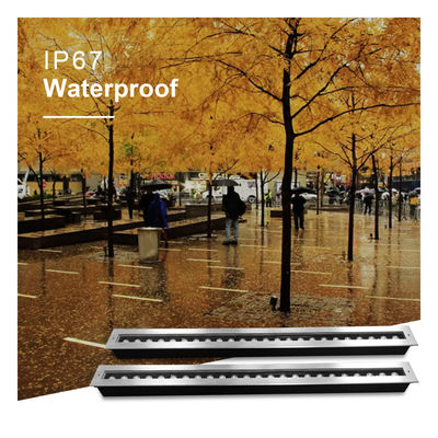 Đèn ngầm LED tuyến tính 1000MM IK08 RA85 24*1W 24*2W Cho dự án chiếu sáng tòa nhà