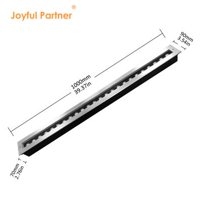 Đèn dưới lòng đất LED 1 mét 24w 48w ngoài trời và trong nhà IP67
