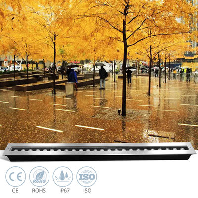 Ánh sáng dẫn đường 1 mét chiều dài 24W 48W IP67 Đánh giá DMX Kiểm soát cho khu vườn ngoài trời