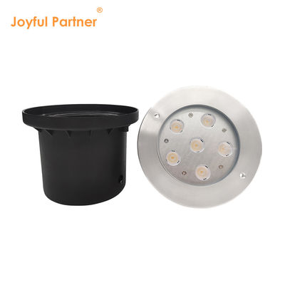 24V DC LED Deck Post Light Waterproof Recessed 6W LED ngoài trời Đèn mặt đất