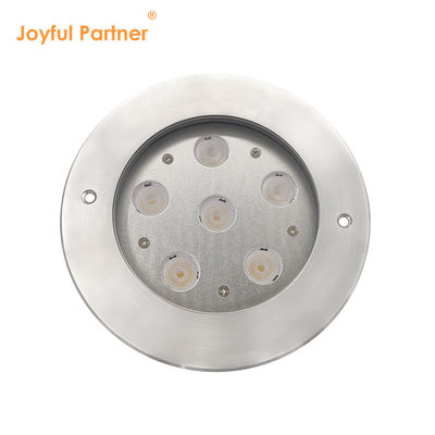 24V DC LED Deck Post Light Waterproof Recessed 6W LED ngoài trời Đèn mặt đất