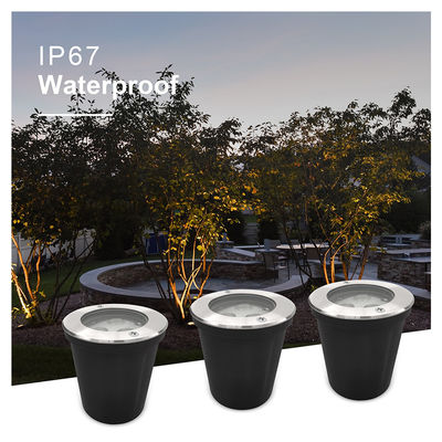 24V DC LED Deck Post Light Waterproof Recessed 6W LED ngoài trời Đèn mặt đất