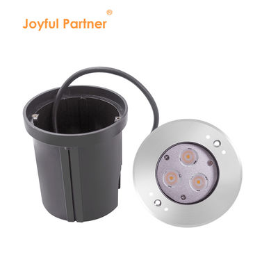 3W chống nước IP68 LED hồ bơi dưới nước ánh sáng 316 SS RGB DMX512 Đèn ao