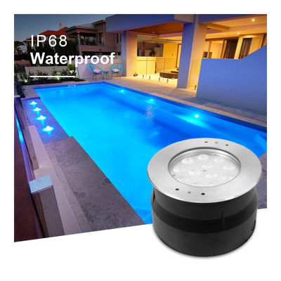 12W 24W RGB IP68 Đèn dưới nước Đèn hồ bơi LED