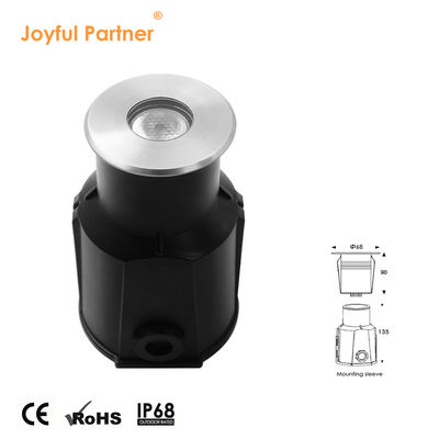 Thép không gỉ RGB màu sắc hồ bơi ánh sáng dưới nước Mini đèn LED