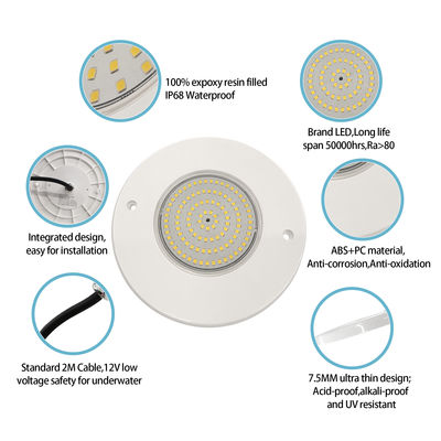 Đèn hồ bơi dưới nước LED PAR56 JP110 6W AC12V 7.5mm 10W 18W 25W 35W
