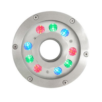 18W RGB LED Fountain Pool Light DMX Control Không thấm nước IP68 Ánh sáng dưới nước