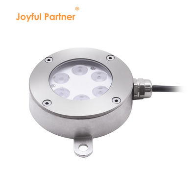 Ánh sáng đài phun nước LED dưới nước 6W RGB IP68 Ánh sáng đài phun nước 2700k - 6000k
