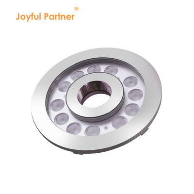 Ánh sáng vòng phun nước LED IP68 24W Stainless Steel Underwater Light