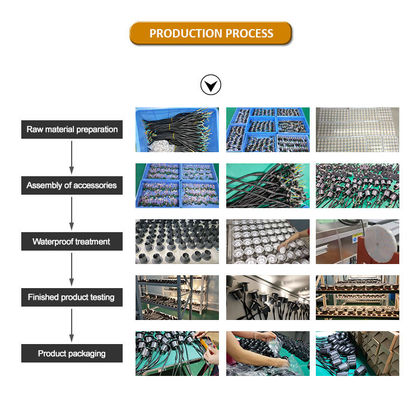 Đèn LED ngoài trời Đèn tường thấm IP65 Đèn đèn LED nhôm chống nước cho cầu thang