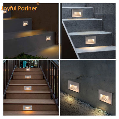 COB 8W Indoor Outdoor Recessed LED Step Light IP65 Thiết lập dự án chống nước