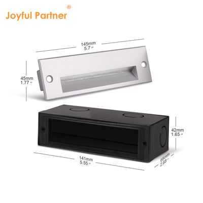 IP65 3W 5W đèn LED tường nhúng ánh sáng bước ánh sáng tuyến tính cho góc cầu thang
