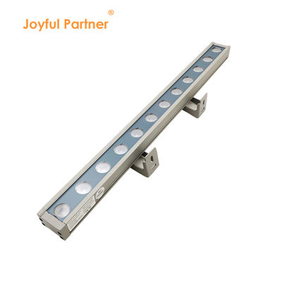 Màu nhôm 18W đèn LED máy giặt tường ngoài trời Đèn thẳng không thấm nước