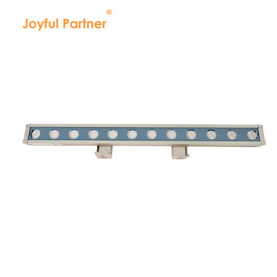 Màu nhôm 18W đèn LED máy giặt tường ngoài trời Đèn thẳng không thấm nước