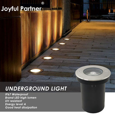3W 6W 9W LED Garden Underground Light RGB Thay đổi màu sắc Đèn nhấp nháy