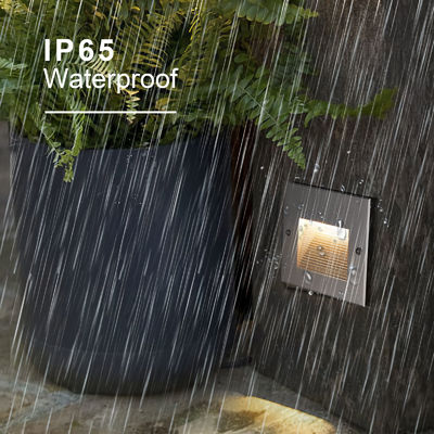 Đèn tường âm bậc thang nhôm vuông 3w DC 24v  Chất liệu nhôm cho nội thất phong cách