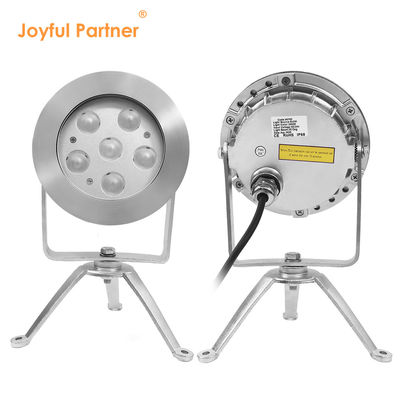 Đèn chiếu điểm dưới nước LED RGBW bằng thép không gỉ 316 Điều khiển DMX512 Điện áp 12V 24 Thay đổi nhiều màu