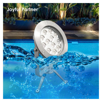 24V DC RGB hồ bơi ánh sáng IP68 Stainless Stain LED hồ bơi đèn đài phun nước