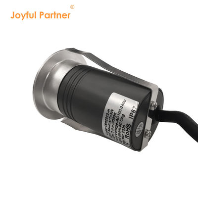 Đèn sàn nhúng 12V 24V 2W 3W mặt phát ra đường kính 55 với nắp phía trước bằng thép không gỉ