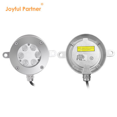 IP68 Điện năng cao đèn đài phun nước chống thấm Thép không gỉ Cơ thể hỗ trợ DMX512